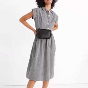 Madewell x Christy Dawn Piper Gingham Midi Dress
